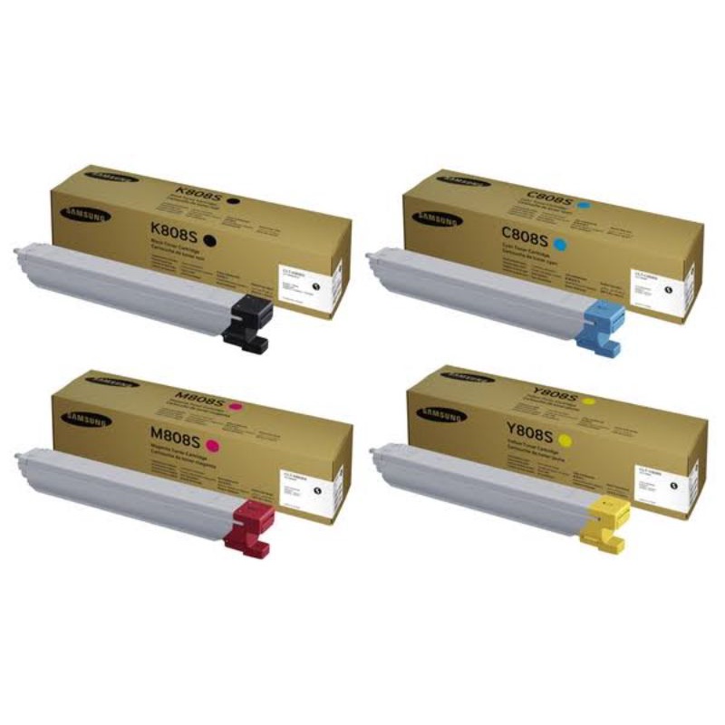 Toner Samsung CLT-808S - K808S - C808S - M808S - Y808S Black & Color