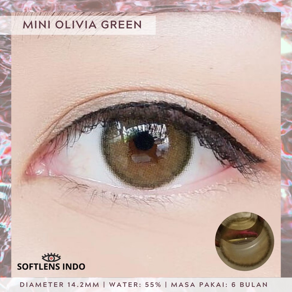 

Softlens kitty kawaii mini olivia green/ hijau