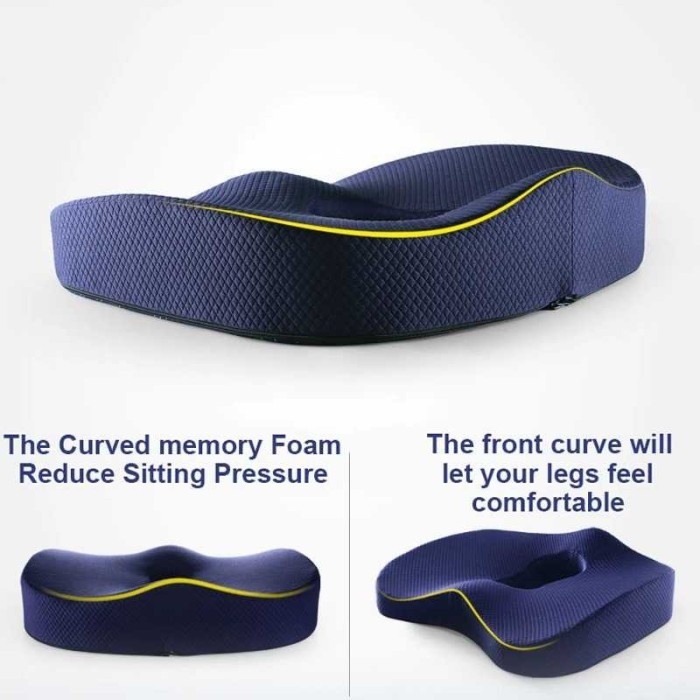 Bantal Sandaran Kursi Terapi Orthopedic - Punggung Lumbar Cushion