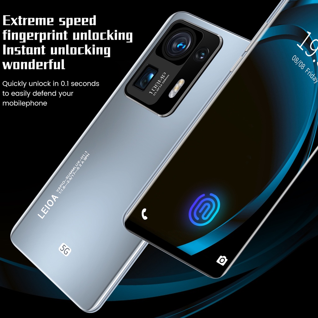 【Produk Baru Panas】 HP 5G Handphone MX4 Global Smartphone 6G + 128GB Versi Global Layar 5.5-inch Bluetooth Dual SIM Fingerprint Unlock