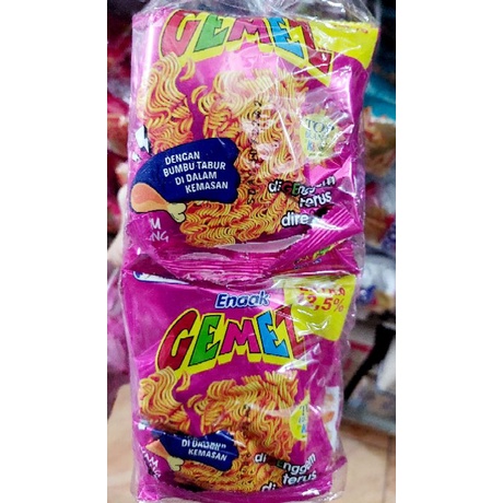 Gemez Enaak Snack Mie Renceng 18 gr x 10pcs