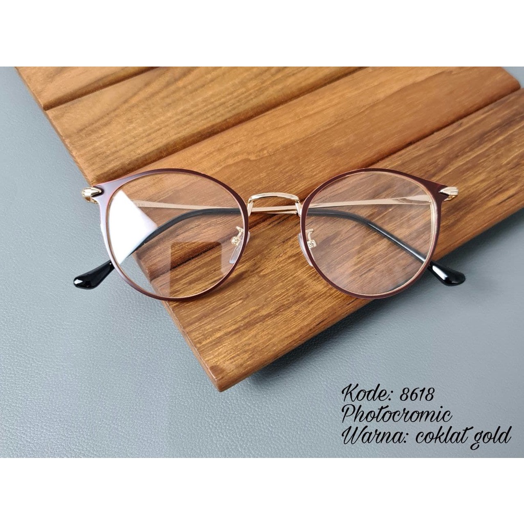Kacamata Keren Pria Wanita Lensa Photocromic