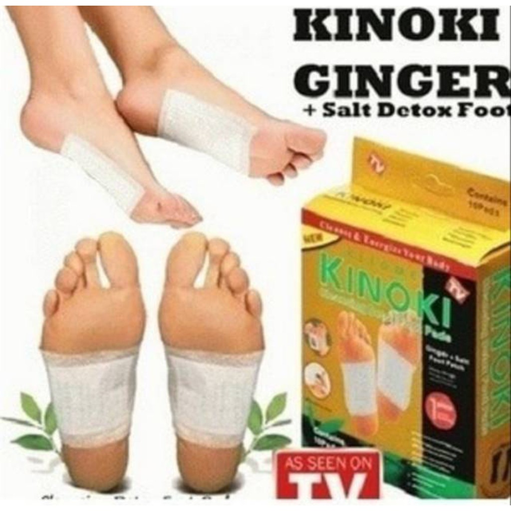 Kinoki Gold Detox Kesehatan / Koyo Kaki Herbal Harga per Box