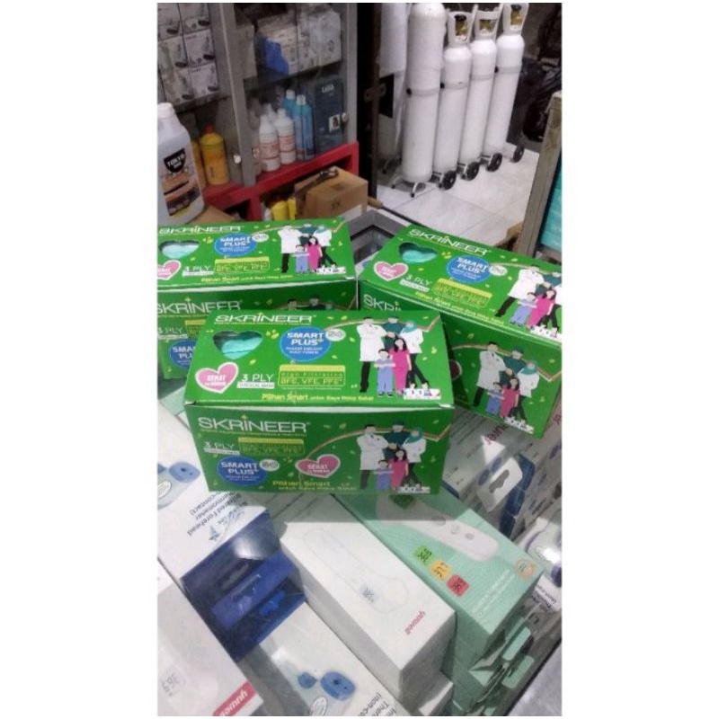 masker earloop skrineer / masker / masker earloop / skrineer / masker karet / masker medis