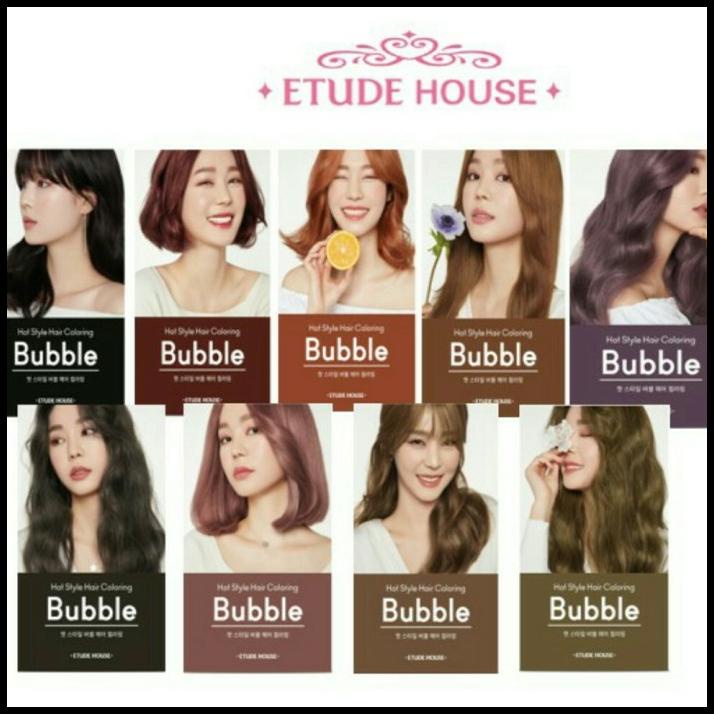 Etude Hair Bubble Cat Rambut Korea