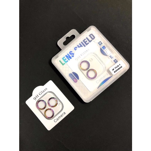 LENSPRO CAMERA RAINBOW IPHONE 12PROMAX 12 PRO 12MINI 11 11PRO 11 PROMAX FULL LAYAR TEMPERED CAMERA-2
