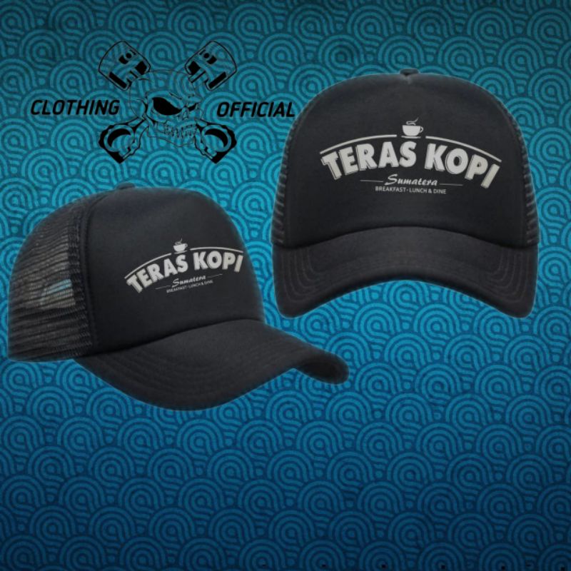 topi trucker teras kopi ll topi terbaru