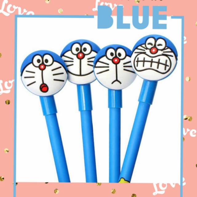 

GP002 BOLPEN PULPEN DORAEMON TINTA GEL INK PEN NEEDLE BLACK HITAM 0.5MM LEIDIS STATIONARY