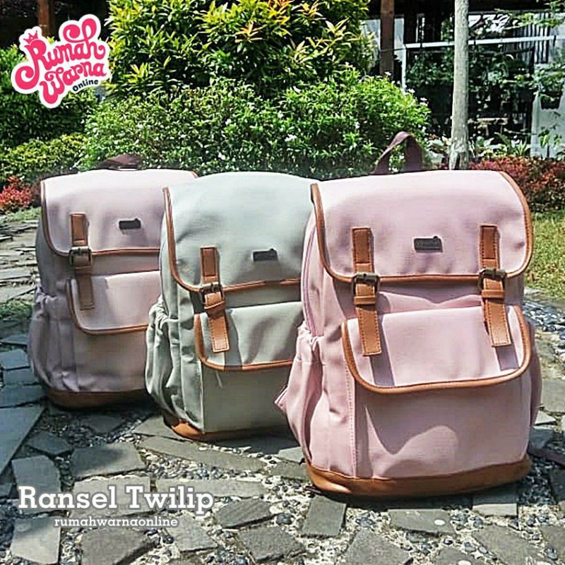 Tas Ransel Twilip Vinyl Rumah Warna