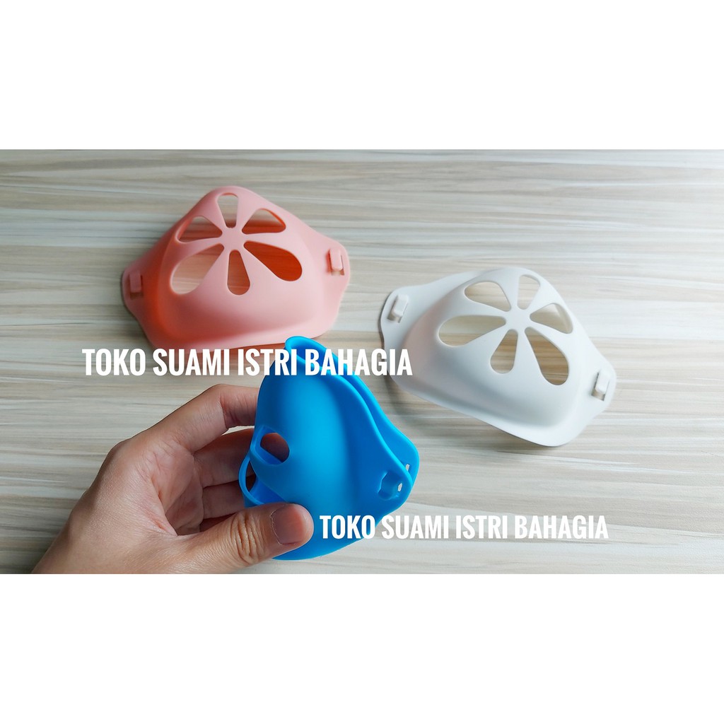 Penyangga Masker Silicone Premium 3D Pelengkap Masker Halus Nyaman