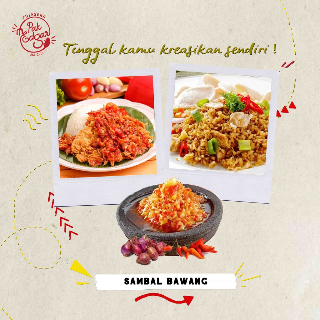 

Sambal Bawang - 120ml / Sambal Siap Saji
