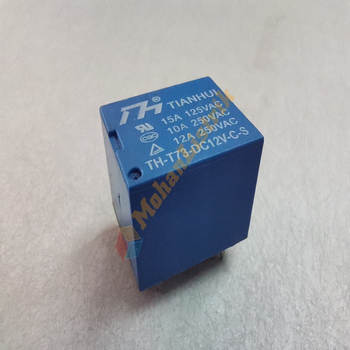 Relay DC 12V 5 Pin NO NC Contact