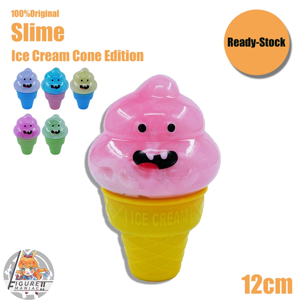 Figure Maniac - Slime Ice Cream Cone Edition Tabung Edition 12 cm Import Premium