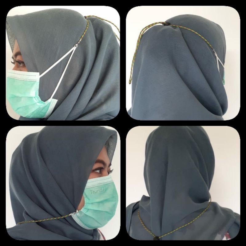 tali masker tali kalung masker aksesoris masker / kacamata face mask accesories titanium stainless