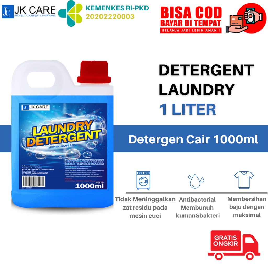 SUPER CLEAN Detergen Cair (Liquid Detergent) 1L