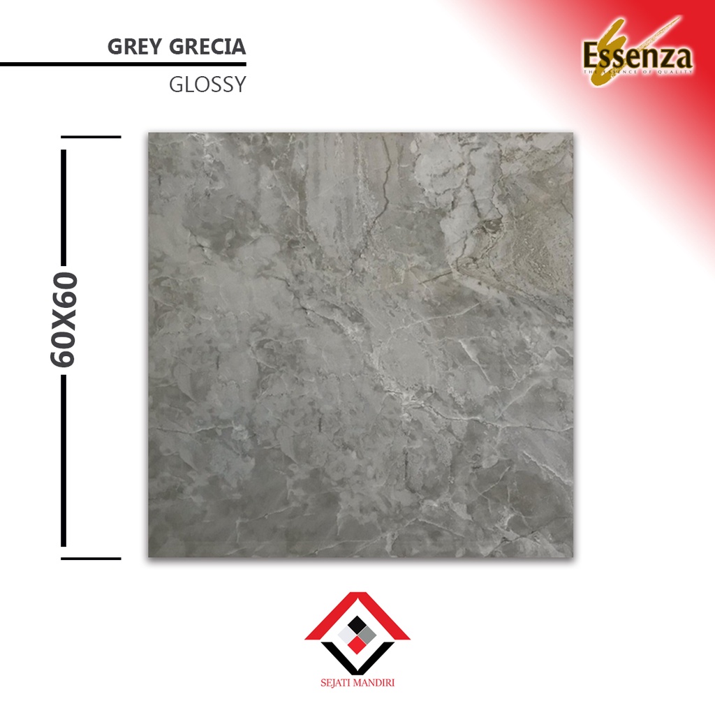 Granit 60x60 - Motif Marmer - Grecia grey