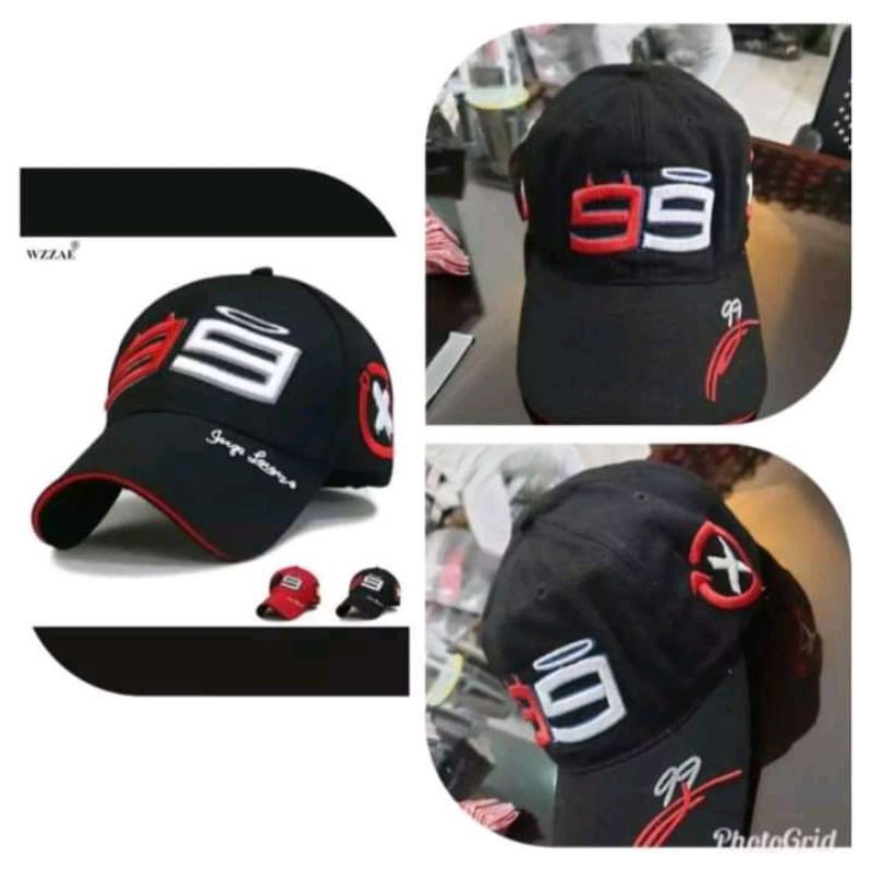 Topi | Topi baseball topi flas moto GP Lorenzo 99 Topi motogp