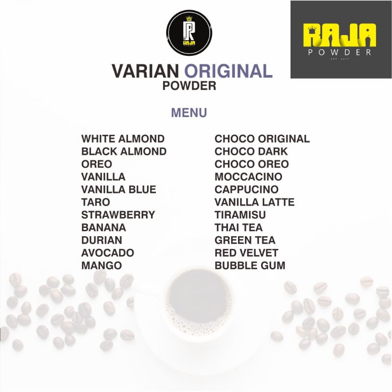 

Bubuk Minuman Varian Original Powder 500 gram