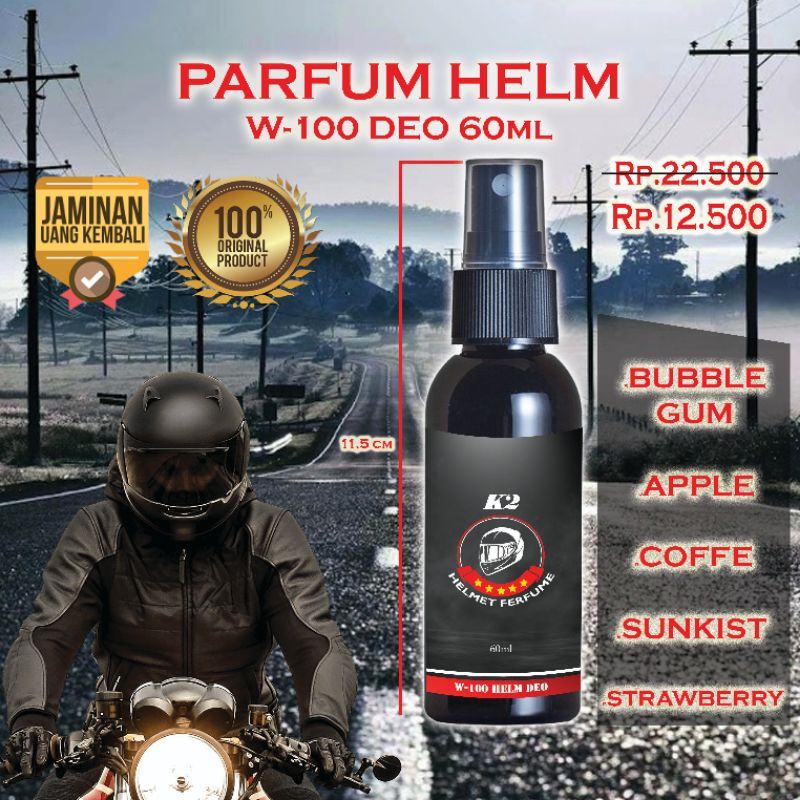 BIG Sale PARFUM HELEM PENGHILANG BAKTERI ORIGINAL K2 60ml