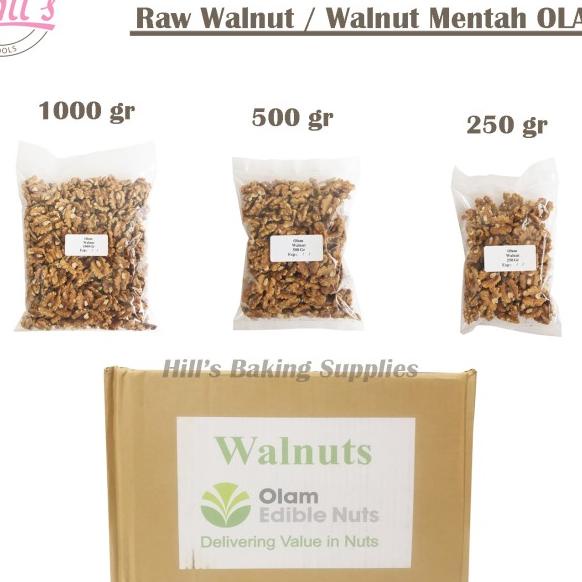 

WALNUT MENTAH / RAW WALNUT / KACANG WALNUT 1KG 500GR 250GR / WALLNUT