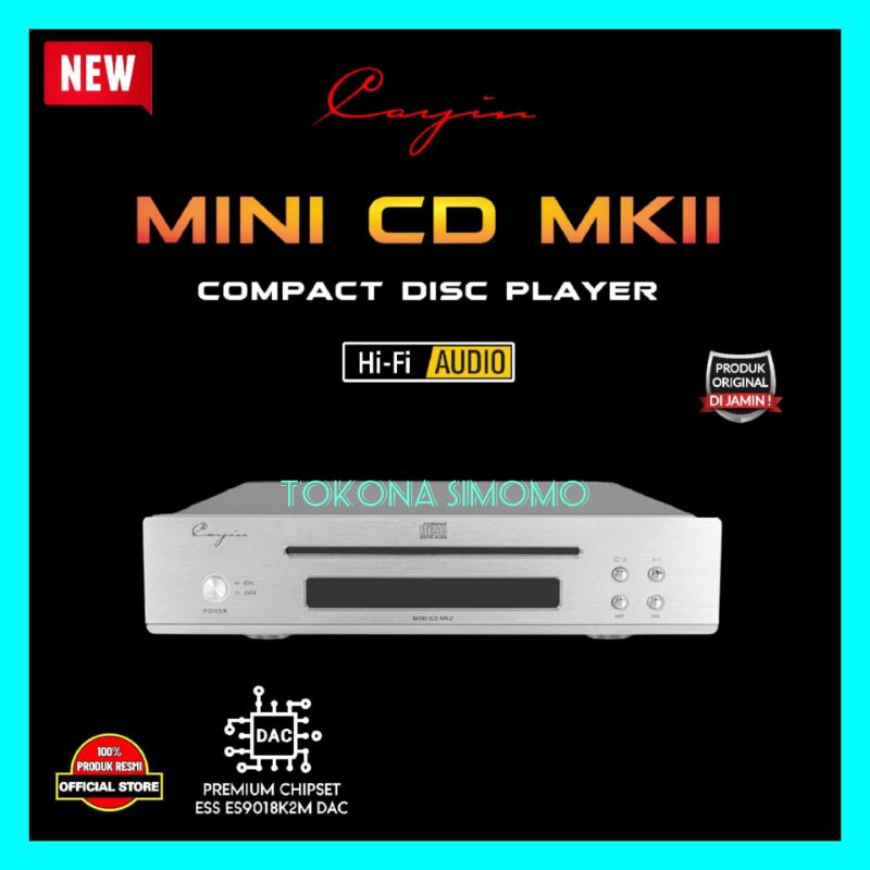 Cayin Mini CD MK2 / MKII Hi-Fi Compact Disk Player / CD Player