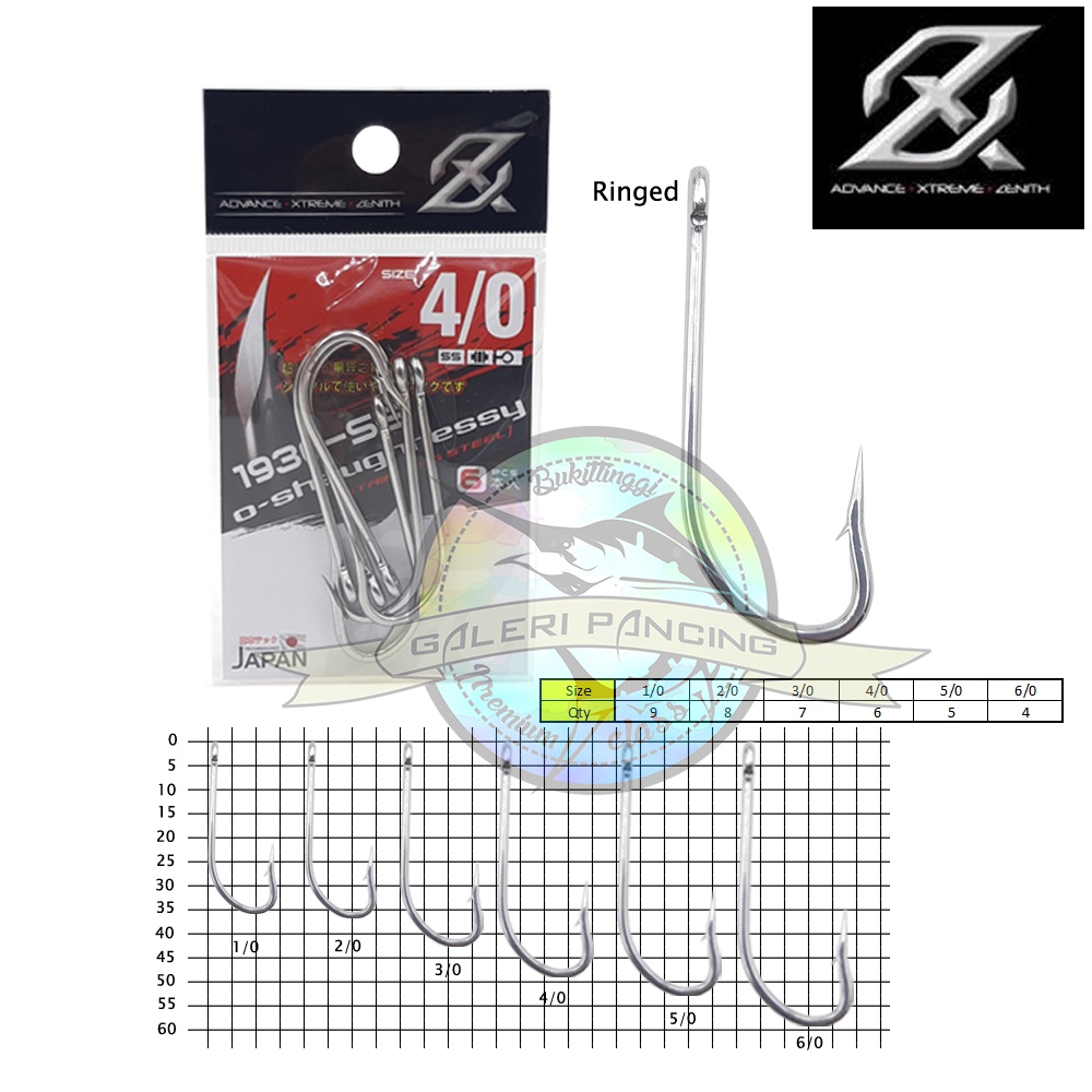 Kail Pancing Hook AXZ O'Shaughnessy 1930 SS