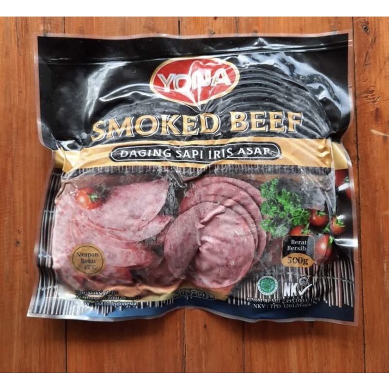 

YONA SMOKED BEEF 500 GR