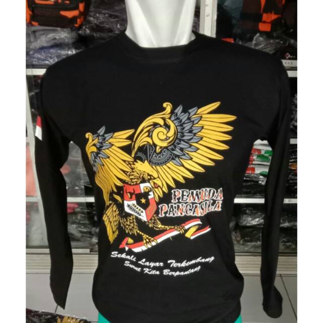 Kaos pemuda pancasila garuda batik