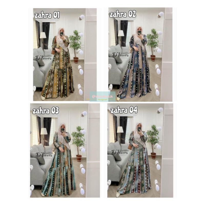 DLOVERA ZAHRA DRESS ORIGINAL100% by DLOVERA