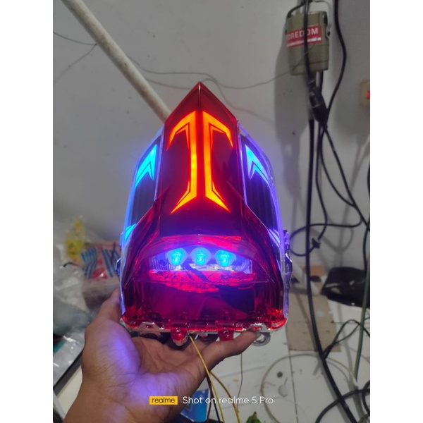 lampu custom lampu belakang Sonic 150 R stoplamp Sonic 150R lampu custom Sonic 150R lampu alis sonic