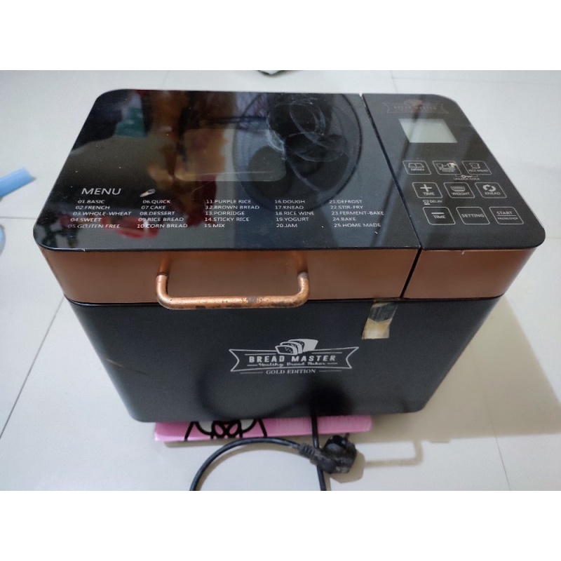 Bread Master Chrome Bread Maker alat pembuat roti preloved