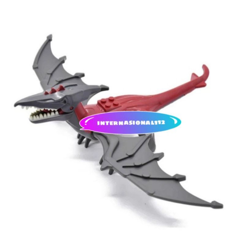 Lego Dino pteranodon silver Dinosaurus jurassic park