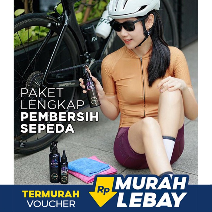 Pembersih Rantai Gir Sepeda Pembersih Pengkilap Body Sepeda Oli Sepeda Paket Perawatan Sepeda (SEPAKET)