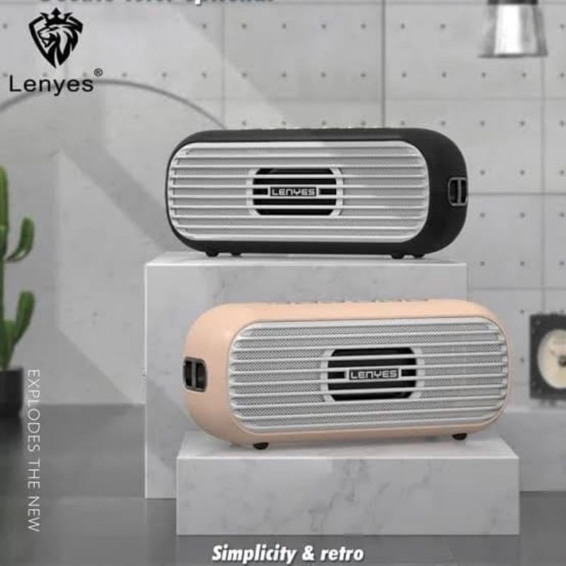 Lenyes Speaker Bluetooth Waterproof S209 Black