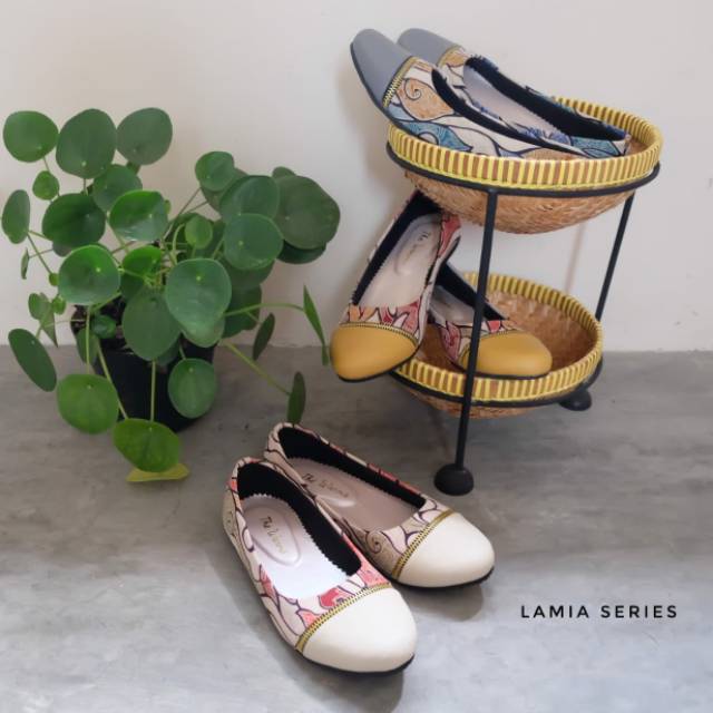 Sepatu Etnik : Flat Shoes Lamia Anak dan Dewasa size 24-44