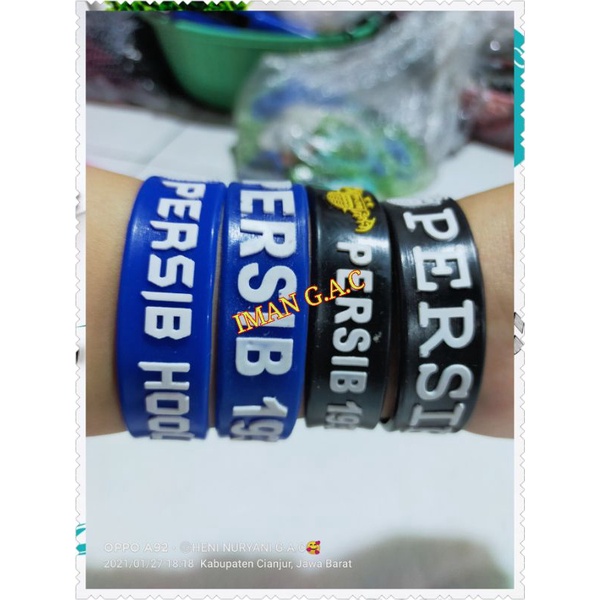 gelang karet persib bandung