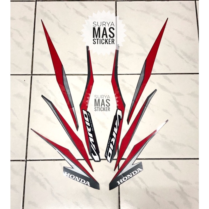 striping honda vario 125 2018 iss lis bodi motor stiker vario new