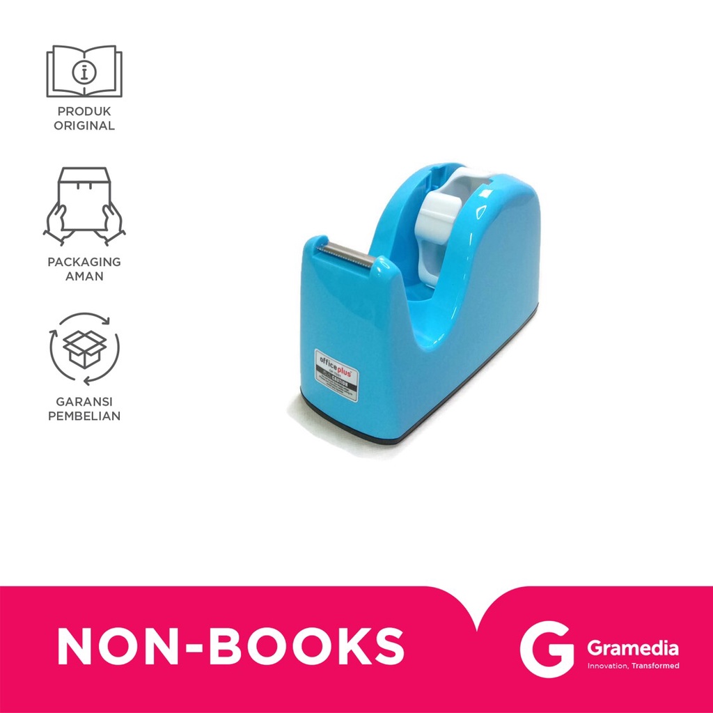 

Office-Plus Tape Dispenser Bright Color Blue Op-Td21