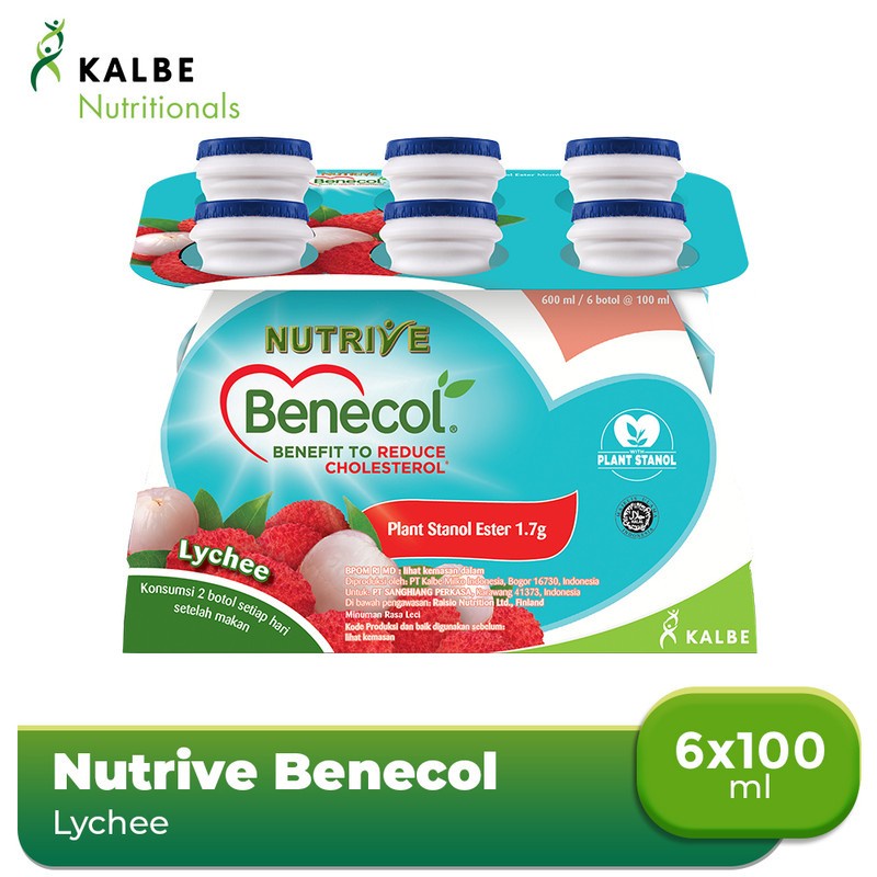 

NUTRIVE BENECOL LYCHEE 6X100 ML