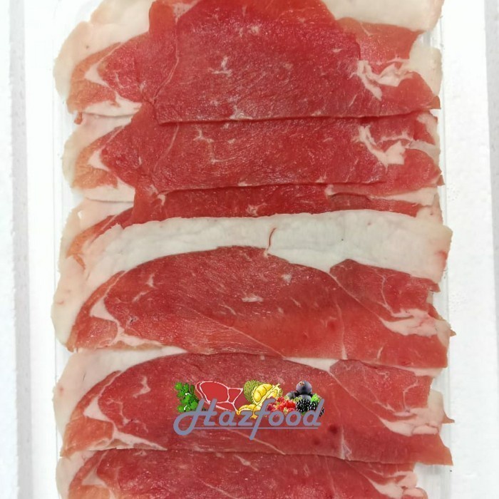 

DOMBA MUDA AUS LAMB LEG SLICE/DAGING PAHA DOMBA 200 GRAM