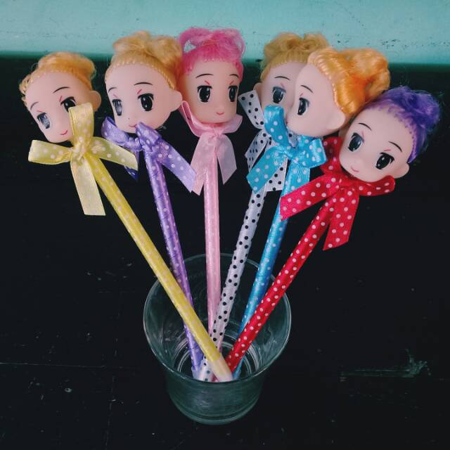 

Pulpen Kepala Boneka Lucu