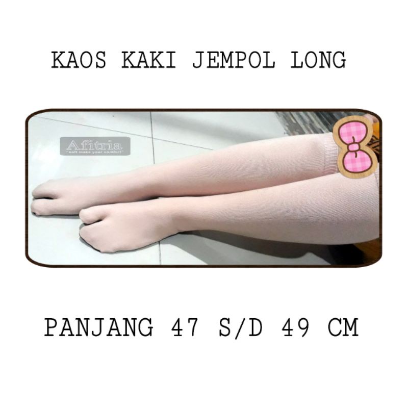 12 Pasang kaos kaki long jempol &amp; No jempol