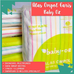 Silakan Order Alas Ompol Garis Baby Oz   Perlak Popok Kain   Tatakan Pipis Anak Bayi