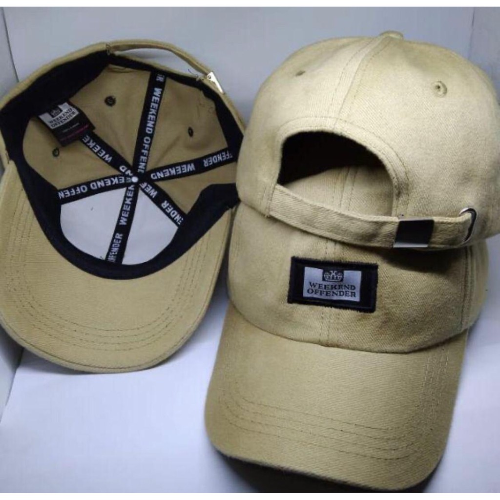 Topi  WEEKEND OFFENDER Distro terbaru real picture bisa bayar di tempat pengiriman cepat (COD)