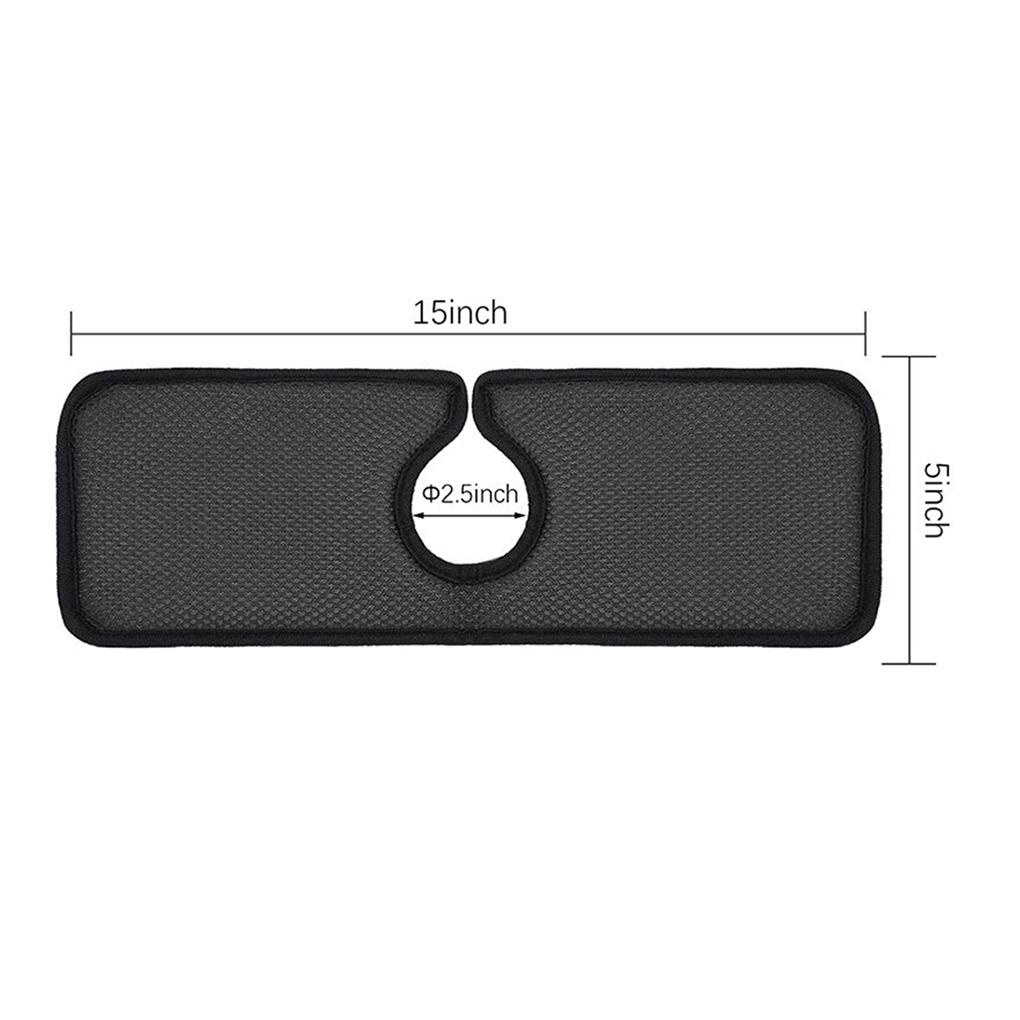 Anti rayap stapelplash asfarotector anti tembus -anti rayap erkapelf-draining kampasbsorbent kampasat ̽ndoor ̽itchen ̽ink stapelathroom stapelaucet ̽ad for 2 5-inch pxlxtube