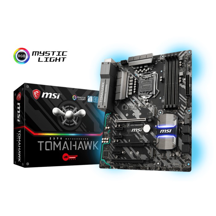 MSI Z370 TOMAHAWK SOCKET 1151 COFFEELAKE MOTHERBOARD