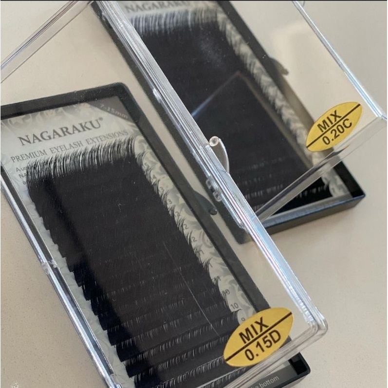 Nagaraku Mink Mix /Bulu mata tanam/ nagaraku