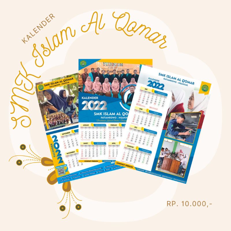 

kalender 2022 SMK islam al qomar