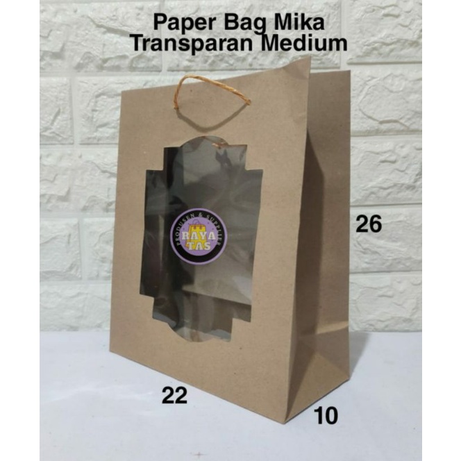 

Paper bag mika transparan M (22.10.26)