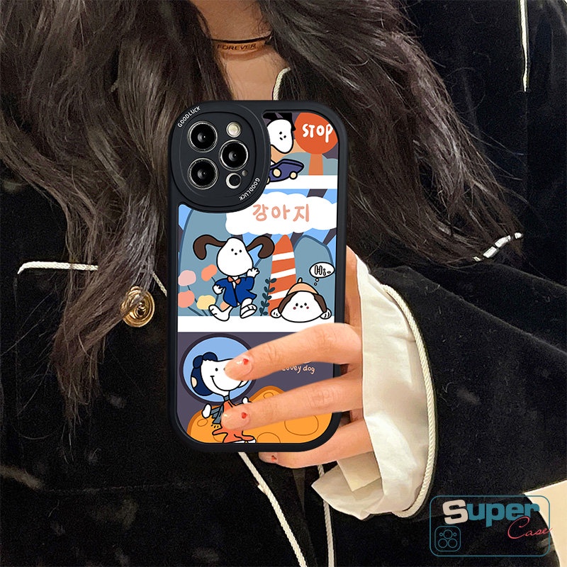 Untuk VIVO Y36 Y35 Y15s Y16 Y02 Y20 Y11 Y22 V25 E Y21S Y12i Y21 Y12 Y33S Y51A Y15 Y01 Y31 Y1S Y17 Y20S G Y91 Y91C Y30 Y21A Y33T Y20i Y15A Y51 Y50 Y53s Kartun Snoopy Soft TPU Case